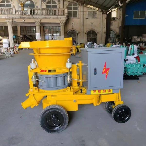 dry and wet shotcrete machine